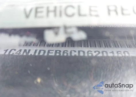 2012 Jeep Compass Latitude из США, поврежденный, VIN 1C4NJDEB6CD620160